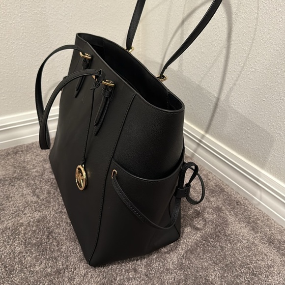 Michael Kors Black Leather Tote